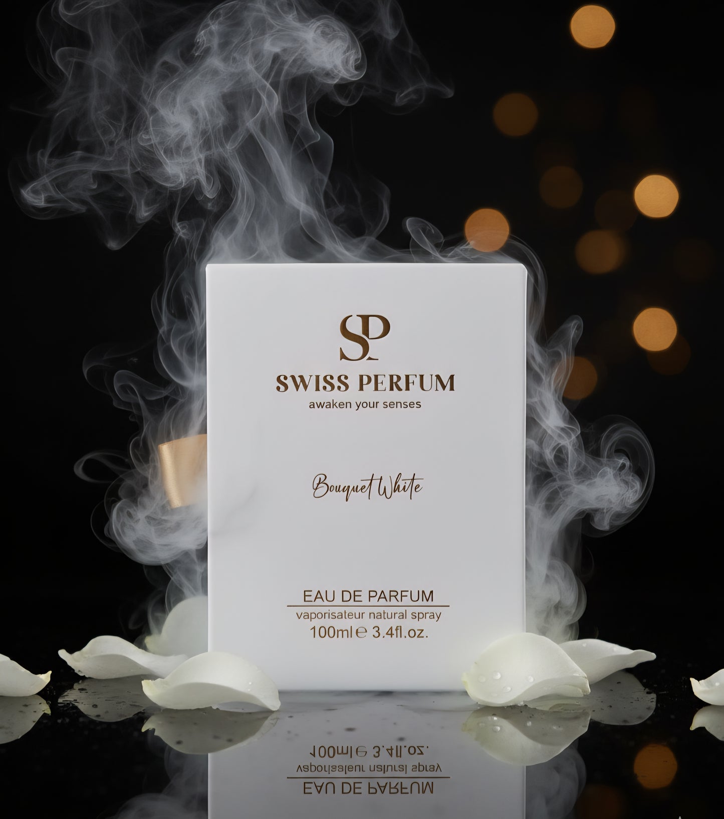 Perfume bouquet white