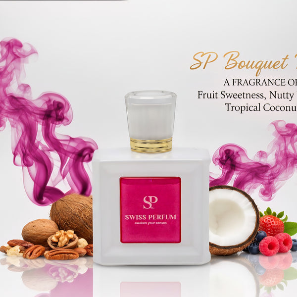 Perfume bouquet rose